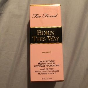 Two faced born this way foundation shade cloud